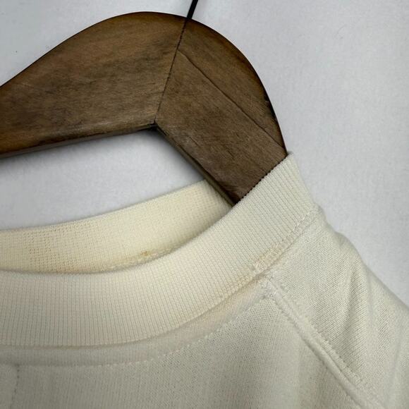 Madewell Sweatshirt Men's XS Beige Cream Crewneck Mccarren Midweight Crew NEW - Picture 10 of 11